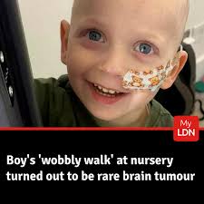 Raffi Starkowitz, 4, was at nursery when he suddenly began feeling unsteady 