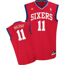 Even an ebay search for 'jrue holiday jersey' is populated almost exclusively with philadelphia 76ers gear, suggesting not much holiday merchandise was printed by the new orleans pelicans. Nba Jrue Holiday Philadelphia 76ers Jersey Goalsbox Philadelphia 76ers Nba Gear Jersey