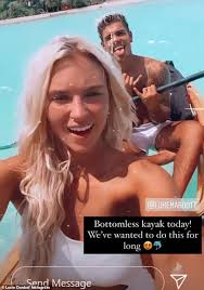 Lucie Donlan Displays Her Incredible Figure In A White Swimsuit In 2020 Reality Tv Stars Love Island Instagram Message