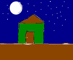 Ilustração sobre os desenhos animados da lua cheia com as crateras, isoladas, eps10 fazem objetos e a máscara transparentes do grampeamento na luz central. Noite De Lua Cheia Desenho De Rcj Ldn87 Gartic