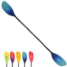 werner shuna fiberglass bent shaft kayak paddle