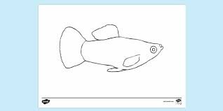 Nemo is one of the popular choices. Free Simple Fish Colouring Page Colouring Sheets