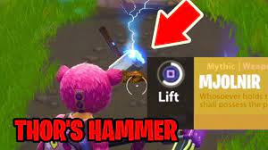 This time, he's all electrified and ready to fight evil (or another noob in fortnite). How To Get Thor S Hammer In Fortnite Battle Royale New Easter Egg Thor Arrives In Fortnite Youtube