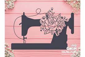 Download Floral Sewing Machine Svg Sewing Machine Svg Needle 939385 Illustrations Design Bundles