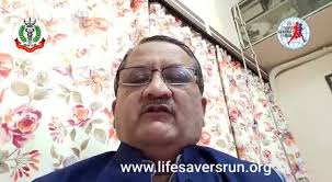 Dr Ajit Oak, Comrade Ultramarathoner appeals to join Life Savers Run
