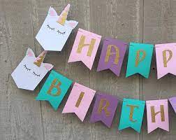 Unicorn Banner Unicorn Party Unicorn Birthday Unicorn Decor Unicorn Decorations Unicorn Birthday Unicorn Party Decorations Unicorn Party Unicorn Birthday