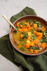 Harvest Vegetable Soup Autoimmune Wellness Recipe In 2021 Aip Paleo Recipes Vegetable Soup Wellness Recipes