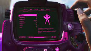 Pink Boy Pip Boy Re Texture At Fallout 4 Nexus Mods And Community Pip Boy Data Map Texture