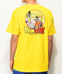 Check spelling or type a new query. Primitive X Dragon Ball Z Circle Yellow T Shirt Zumiez