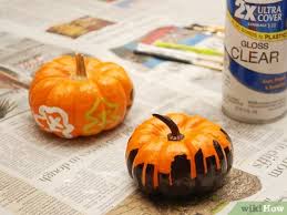 How To Paint A Pumpkin 10 Steps With Pictures Wikihow