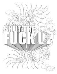 Download and print these swear coloring pages for free. Pin On Color Like A Boss