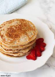 Paleo Egg Free Pancakes With Almond Flour Unbound Wellness Recipe Egg Free Pancakes Paleo Egg Free Food