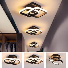 Adding ceiling lights and chandeliers gives your ceilings a focal point while adding light to your interior space. Metal Ceiling Light Dimmable Lighting Fixtures Lamp Corridor Hallway Entryway Aisle 85 265v Buy At A Low Prices On Joom E Commerce Platform