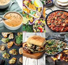 With oven roasted butternut squash, sliced apples, creamy blue cheese crumbles, pecans, tart pomegranate seeds, with a homemade honey dijon vinaigrette. 75 Smoked Vegetarian Recipes Happy Veggie Kitchen