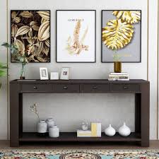 We did not find results for: Black Entryway Sofa Console Table With 4 Storage Drawers On Sale Overstock 29341068
