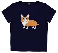 Women's Corgi T-Shirt - Hilp | Handmade and Skin-Friendly!