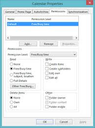 How Do I Share My Calendar Or Manage Calendar Permissions In Outlook For Windows