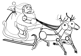 Easier learning curve, professional outcome. How To Draw Santa Clause Reindeers And Flying Sleigh For Christmas How To Draw Step By Step Drawing Tutorials