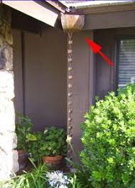 Maybe This Could Work Rain Chain Rain Barrel Yard Drainage