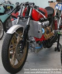 Martin S Dream Garage Honda V8 800cc By Tjitze Tjoelker Honda Cbx Honda Bike