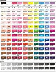 55 best color charts images color ink markers