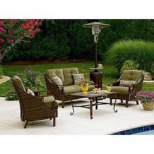 La Z Boy Peyton 4 Pc Seating Set Sears Item 07180900000 Model Dpey 4pc Rating 4 28 Re Tropitone Patio Furniture Outdoor Seating Set Outdoor Furniture