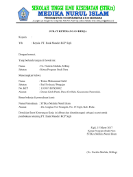 Surat jenis ini merupakan surat keterangan kerja dari perusahaan isinya tidak lain adalah sebuah pernyataan yang menyatakan bahwa anda. Download Surat Keterangan Kerja Untuk Bank Docx