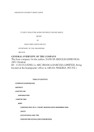 Candidates interested in ongc jobs can check their applicants can check the qualification details, vacancy details, experience, and all required qualifications that a candidate needs to register. Pdf 300l Industrial Training Work Experience Report Abdulrashid Sanusi Academia Edu