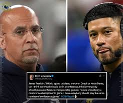 Is James Franklin right about Notre Dame? #CollegeFootball  #PennStateFootball #NotreDameFootball