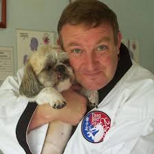 Sip Soo Next Nah Bum Nim Paul Salmon! Not done this form for 20 years so a  tad rusty and as you can see the knee is still playing up.