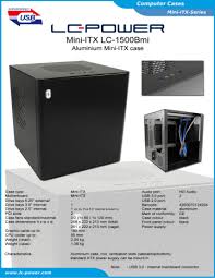 Mini pcs are small and portable versions of the larger towers you might be accustomed to. Lc Power Lc 1500bmi Datasheet Manualzz