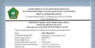 Baiklah setelah kami tampilkan contoh skhu sementara format doc. Aplikasi Skhu Sementara Sd Mi Smp Mts Sma Ma