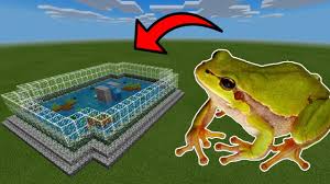 Banners that have cute things, bunny, dog, flowers and hearts. How To Make A Frog Farm In Minecraft Pe Mcpe Journalist Youtube Frog Minecraft Minecraft Pe