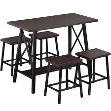 So choose a set that works for every occasion! Counter High Dining Table Set Modern 5 Pieces Pub Table Set Kitchen Table Set With 4