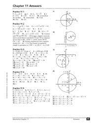 Free worksheet(pdf) and answer key on unit circle. Chapter 11 Answers