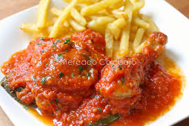 Resultado de imagen de pollo con tomate