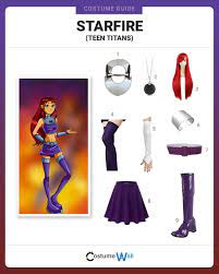 Dress like Starfire Costume | Halloween and Cosplay Guides