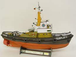 Arbeitskreis geschichte des kartonmodellbaus (agk) e.v. Arbeitskreis Geschichte Des Kartonmodellbaus Agk E V Hafenschlepper Fairplay Jfs 71251 1965