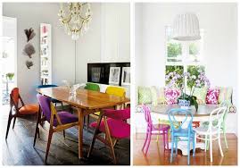 how to choose mismatched dining chairs