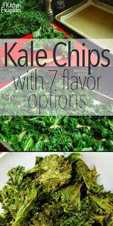 How To Make Kale Chips 7 Different Seasoning Options Recipe Kale Chip Recipes Making Kale Chips Kale Chips