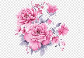 Floral Design Flower Beautiful Hand Painted Floral Patterns Pink Peonies Watercolor Painting Herbaceous Plant Png Pngegg Pink flowers look subtle and pretty but they can also fascinate people in their simplicity. floral design flower beautiful hand