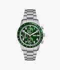 Sport Tourer Chronograph Stainless Steel Watch - FS6048 Fossil