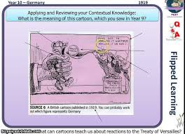 treaty of versailles bitter pill cartoon treaty of versailles analysis flip learn treaty of versailles bitter pill