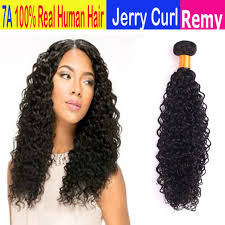 A buzz cut is any of a variety of short hairstyles usually designed with electric clippers. Jerry Curl Curly Sew In Human Hair Weave High Quality Natural Black Ali Bundle For Sale Online Ebay