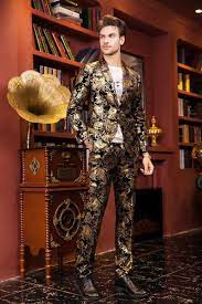 Check spelling or type a new query. Wedding Black And Gold Suit