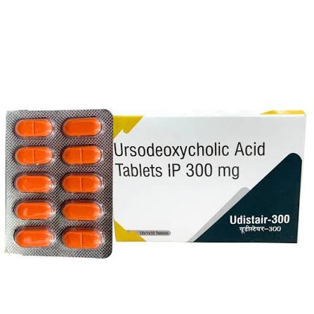 Ursodeoxycholic Acid 300 Mg at ₹ 434.6/strip | Ursodeoxycholic Acid Tablets in New Delhi | ID: 2856591492388