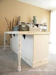 Dresser To Desk Transformation And Ballard Mirrors Knock Off Repurposed Furniture Home Diy Furniture Makeover