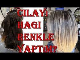 Bej Rengi Cila Nasil Yapilir Kisa Sac Ombre Youtube Ombre Uzun Sac Kisa Sac