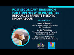 Post Secondary Transition for Students with Disabilities