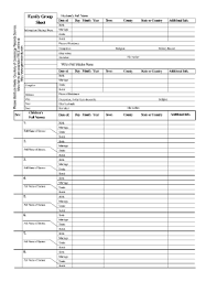 Fill Family Group Sheet Download Blank Or Editable Online